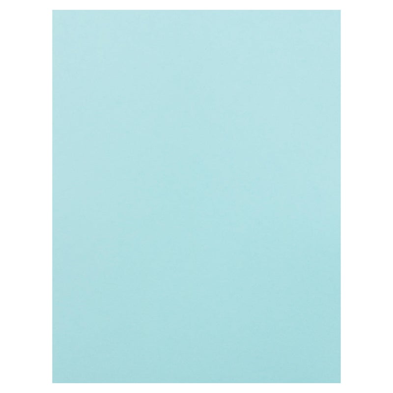 LUXPaper 8.5" x 11" Paper | Letter Size | Pastel Blue | 60lb. Text | 50 Qty - Image 1